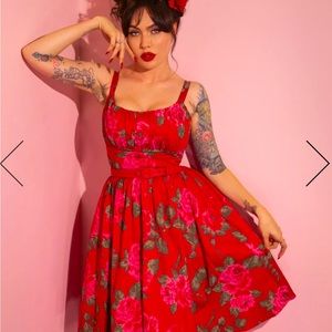 Vixen by Micheline Pitt Red Roses Swing